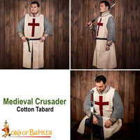 Crusader Tabard With St George Cross