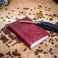 Leaf Leather Journal Notebook