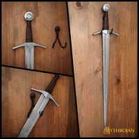 Forged Heavy Sword Wall Mount