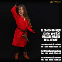 Kids Viking Canvas Tunic 100% Cotton