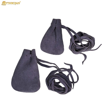 Dark Blue medieval coin pouch