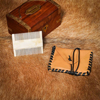 Double Sided Comb made from real bone