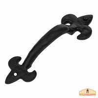 Elegant Victorian style handle with fleur design