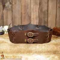 Extra Wide brown fantasy medieval belt