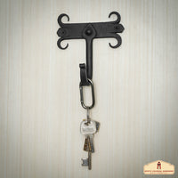 Fantasy hand forged key hook
