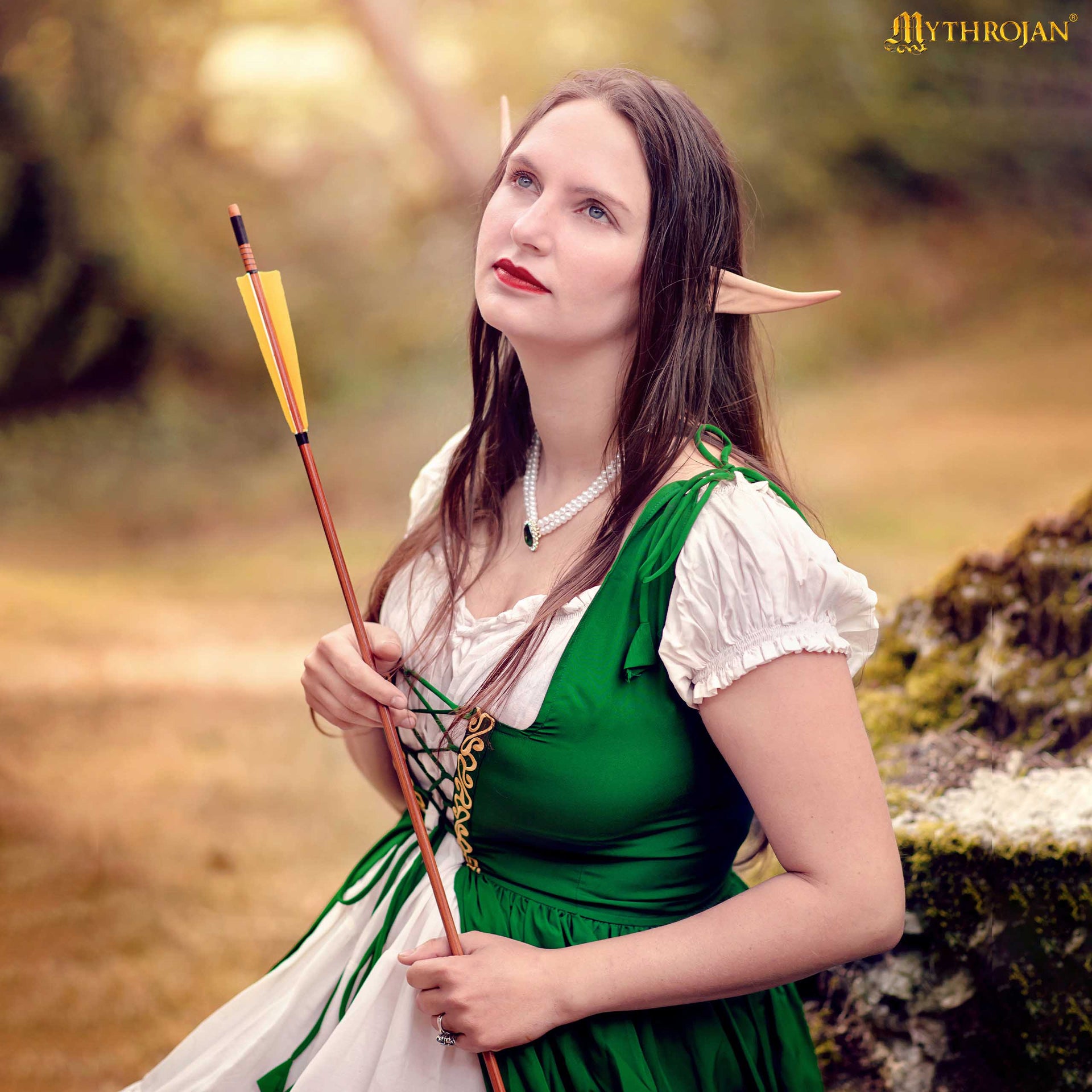 Green Traditional Irish Celtic Fantasy Dress| Make Your Own Medieval