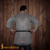 Chainmail Haubergeon – Butted, 10mm 16G Rings, Mild Steel