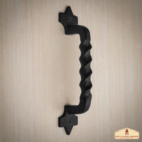 Handforged Victorian Nobel window handle