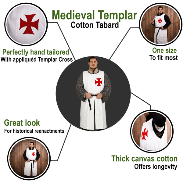 Pattern Templar Tunic Teutonic Knights Tabard. Medieval Tunic | Make Your Own Medieval