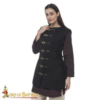 Ladies black gambeson available in Australia