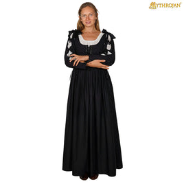 Landsknecht puffy dress black and white