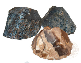 Large natural flint stone for fire starting