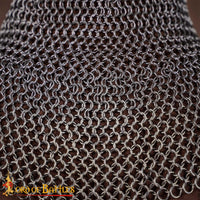 Larp Chainmail Coif Medieval Roleplay and cosplay
