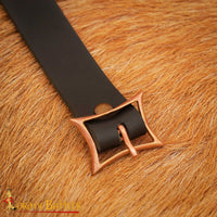 Early Middle Ages Buckle - Polished and Antiqued Finish
