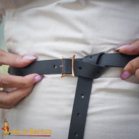 Early Middle Ages Buckle - Polished and Antiqued Finish