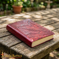 Leaf Leather Journal Notebook