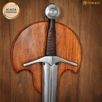 Handwood Sword Plaque with 15mm & 20mm Screw 10 x 9