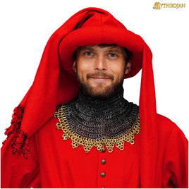 Medieval Chaperon Hat