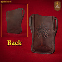 Tree of Gondor Leather Mobile Belt Pouch