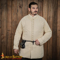 Medieval coin pouch with matching belt
