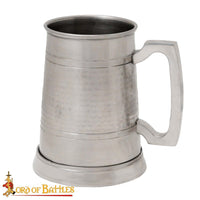 Handmade Stainless Steel Hammered Mug