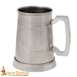 Handmade Stainless Steel Hammered Mug