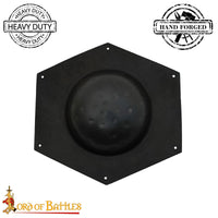 Medieval Shield Boss Umbo Black