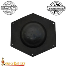 Medieval Shield Boss Umbo Black