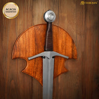 Handwood Sword Plaque with 15mm & 20mm Screw