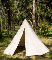 3.7m Medieval Bell Tent Large - Cotton Canvas