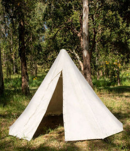 3.7m Medieval Bell Tent Large - Cotton Canvas