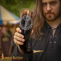Norse Protection Runic Sigil Horn