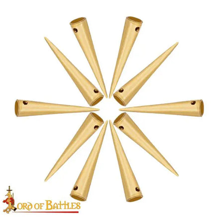 Plain small medieval aglets Australia