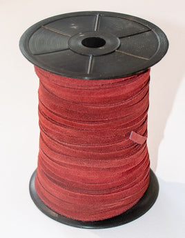 Red leather cord
