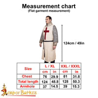 Crusader Tabard With St George Cross