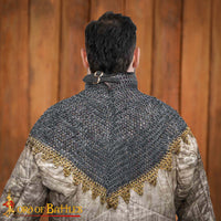 Chainmail Bishops Collar with Brass