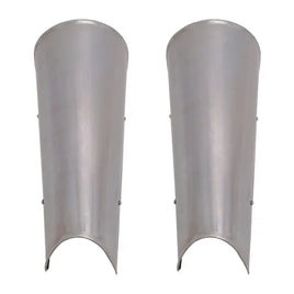 Greaves Open Back Leg Steel Plate Armour