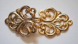 Brass Elizabethan Renaisance Clasp
