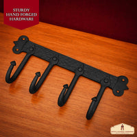 Retro gothic outdoor or indoor wall hook