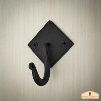 Rustic Australian pioneer iron hat hook