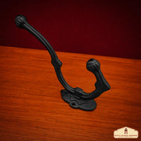 Large Cast Iron Coat Hook - Set of 2
