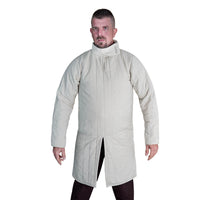 Triple Layer Medieval Gambeson White