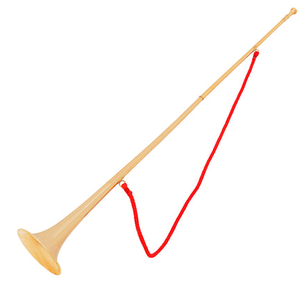 Trumpet with shoulder strap