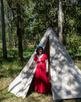 3.7m Medieval Bell Tent Large - Cotton Canvas