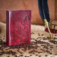 Leaf Leather Journal Notebook