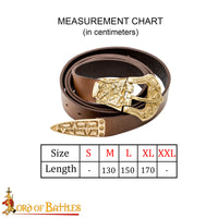 Viking Birka Belt - Crunch Brown