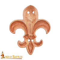 Fleur de Lys Fabric Badge