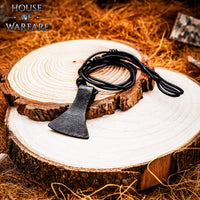 Iron Viking Axe Pendant