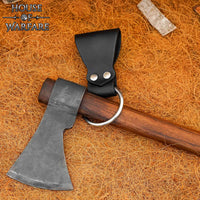 Leather Axe Frog - Black