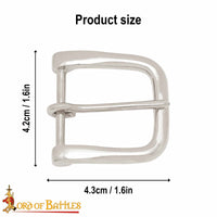 Square Nickle Buckle